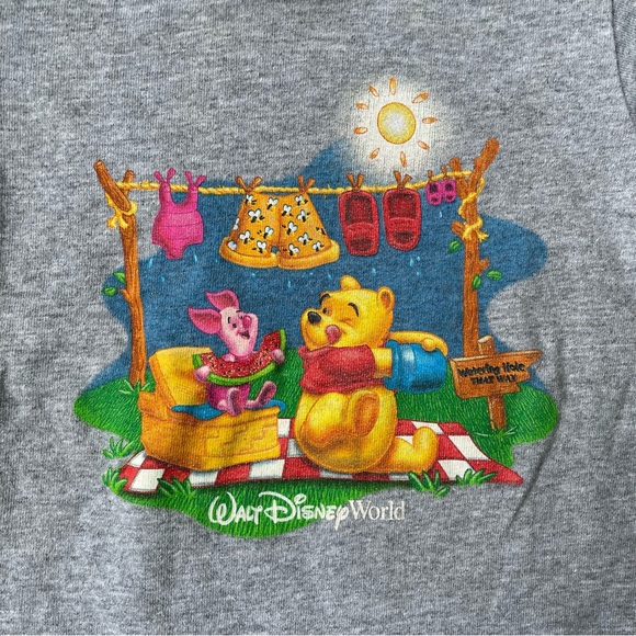 Vintage Walt Disney World Pooh and Piglet Bodysuit - Picture 3 of 6